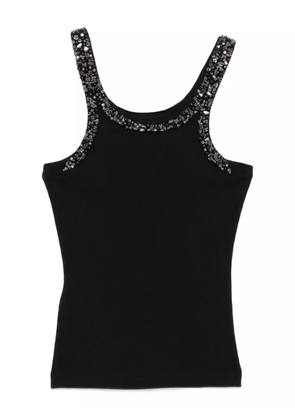 PINKO embellished top - Black