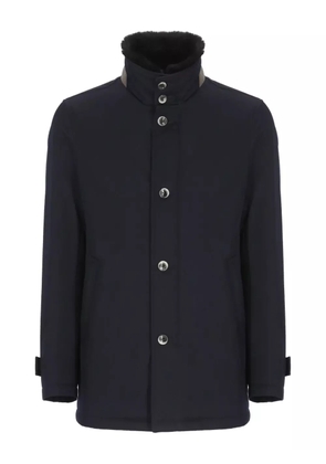 Herno virgin wool coat - Blue