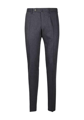 PT Torino metallic-finish wool pants - Grey