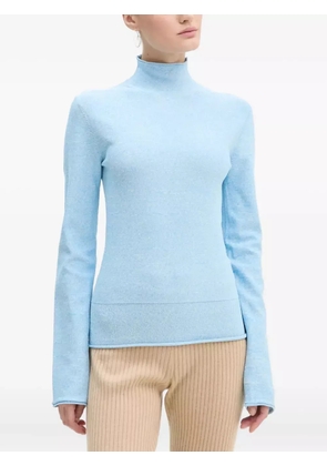 AERON high-neck top - Blue