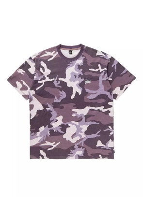 PATTA woodland-camouflage T-shirt - Purple