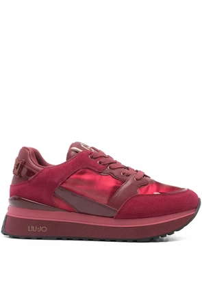 LIU JO panelled sneakers - Red