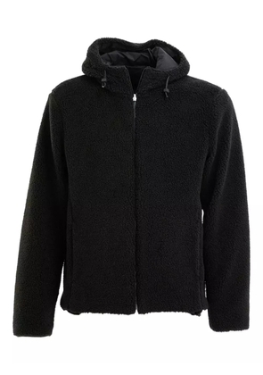 Herno fleece hooded jacket - Black
