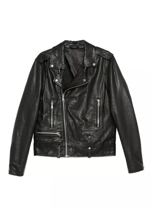 ERALDO zip-up biker jacket - Black