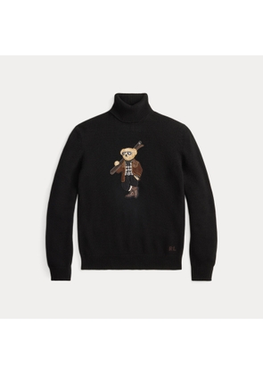 Polo Bear Cashmere Roll Neck Jumper