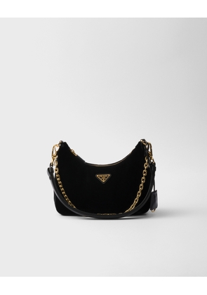 Prada Re-Edition mini velvet bag