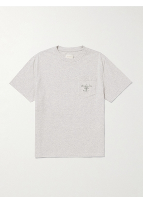 Aimé Leon Dore - Clothier Logo-Print Cotton-Jersey T-Shirt - Men - Neutrals - XS