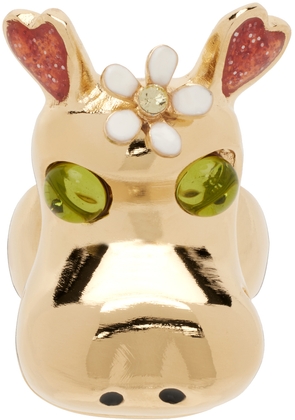 Collina Strada Gold Hippo Ring