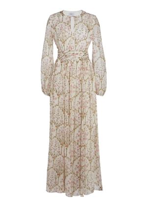 Giambattista Valli Printed Georgette Maxi Dress - Moda Operandi