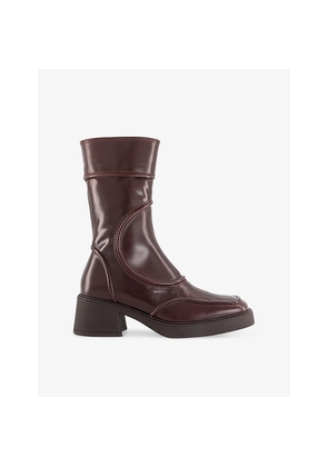 Womens Miista Maelene Leather Ankle Boots