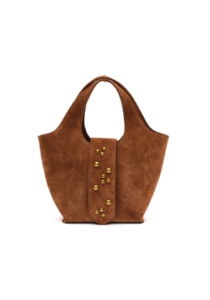 SIEDRÉS Lea Studded Leather Tote Bag - Moda Operandi