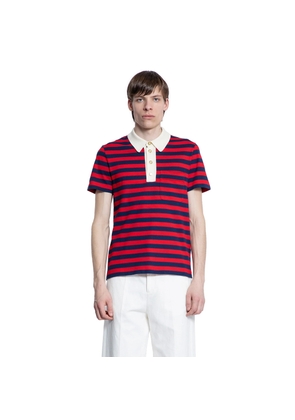 Striped Cotton Piqué Polo Shirt
