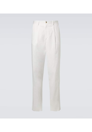 Giorgio Armani Cotton-blend straight pants