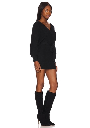 ALL THE WAYS Deena Sweater Dress in Black. Size S. Also in M, XS.
