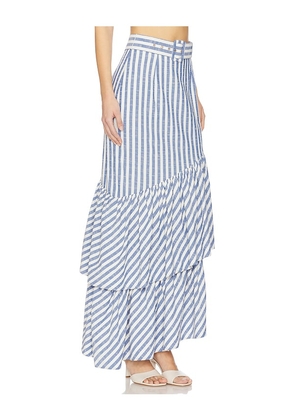 Cara Cara Terra Skirt in Blue. Size 10. Also in 12, 8.