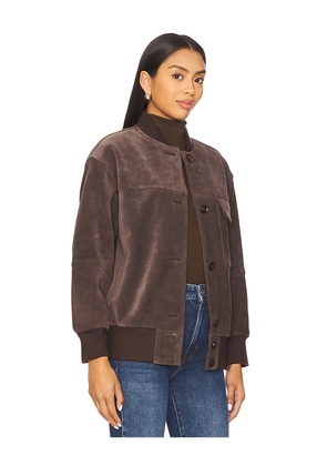 HEARTLOOM Fuji Jacket in Brown. Size L. Also in M, S, XL, XS.