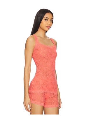 Hanky Panky Unlined Cami in Coral. Size M. Also in S, XS.