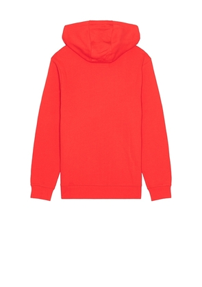 Fox Racing x Honda Fleece Hoodie in Red. Size L. Also in M, S, XL/1X.