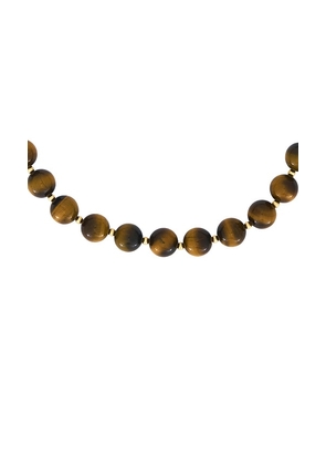 Jennifer Behr Corisande Necklace in Brown.