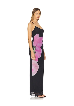 MORE TO COME Nadia Maxi Dress in Black. Size M. Also in S, XS, XXS.