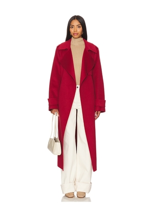 LAMARQUE Margaret Coat in Red. Size M. Also in S, XL.