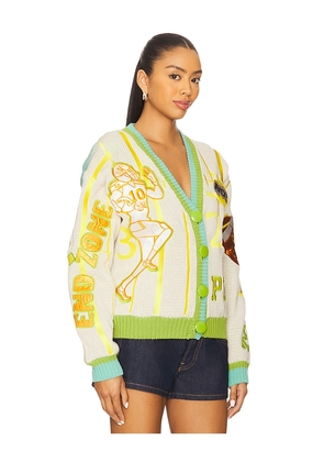 No! Jeans American Football Cardigan in Tan. Size 1. Also in 2, 3, 4, 5.