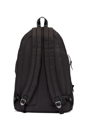 MADFRENZY Oversized Backpack in Black.