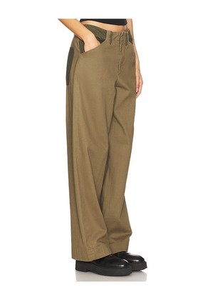 Rag & Bone Banks Full Length Pant in Army. Size 0. Also in 16.