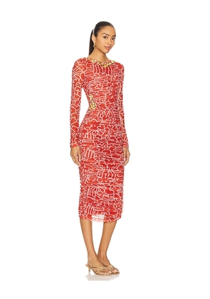 Papa Don't Preach x REVOLVE Hot Mess Dress in Red. Size M. Also in S, XS.