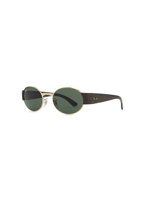 Ray-Ban RB3770 Sunglasses in Metallic Gold.