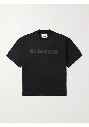 Jil Sander - Logo-Print Cotton-Jersey T-Shirt - Men - Black - XS