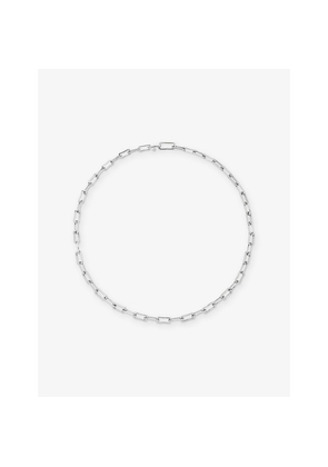 Womens Monica Vinader Alta Mini Sterling-Silver Chain Necklace