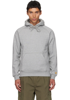 Carhartt Work In Progress Gray Chase Hoodie