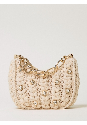 Handbag TWINSET Woman color Natural