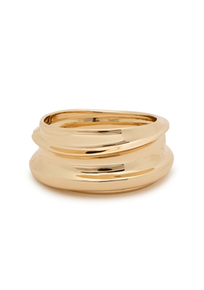 Jenny Bird Mega Lennon Sculpted Bangle - Gold - M