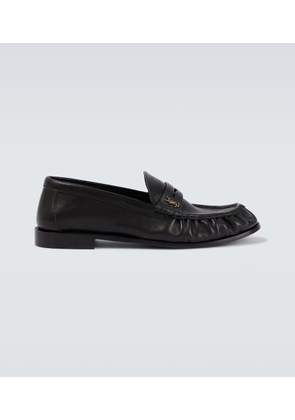 Saint Laurent Le Loafer leather penny loafers