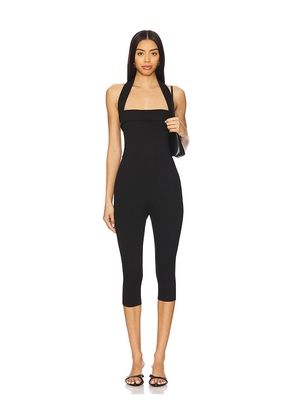 DELFI Blair Jumpsuit in Black. Size XL. Also in L, M, S, XS.