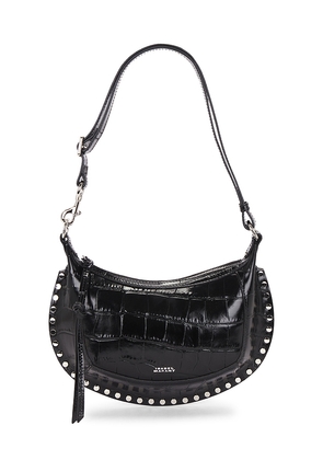 Isabel Marant Oskan Moon Bag in Black.