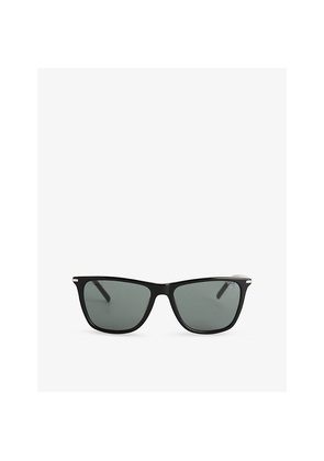 Mens Paige Ey101004 Blake Acetate and Steel Rectangle Sunglasses