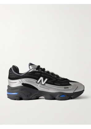New Balance - M1000 Logo-Appliquéd Mesh Sneakers - Men - Black - UK 5.5