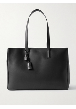 TOM FORD - Logo-Debossed Leather Tote Bag - Men - Black