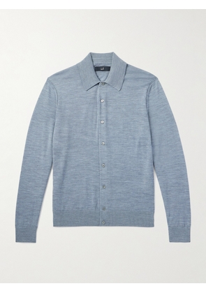 Dunhill - Merino Wool Shirt - Men - Gray - S