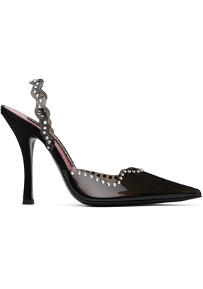 Les Petits Joueurs Black Jerry Waves Heels