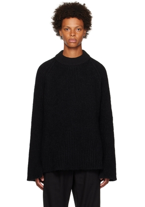 GAUCHERE Black Rib Sweater
