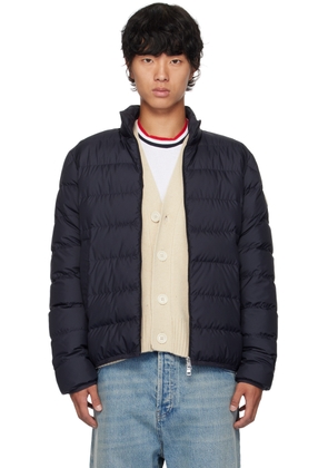 Moncler Navy Baudinet Down Jacket