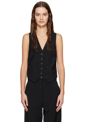 Matteau Black Tailored Vest