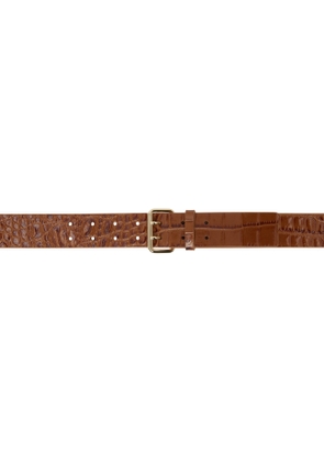 ANINE BING Brown Mila Belt