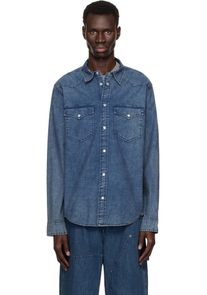 Isabel Marant Blue Vasco Shirt