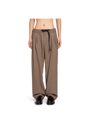 Drawstring Pants in Wool Blend