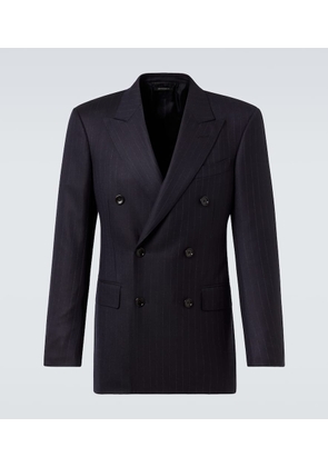 Tom Ford Pinstripe double-breasted wool blazer